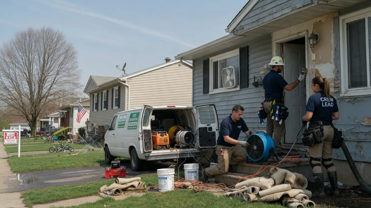 Flood Cleanup in Brownsville, MN near me